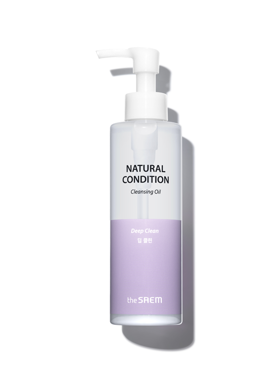 THE SAEM Natural Condition Cleansing Oil 180ml Available on Seoulbazaar, your online store for trendy korean products.