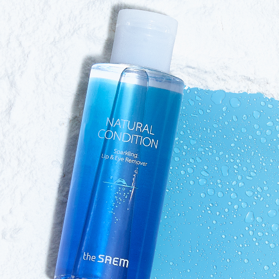 THE SAEM Natural Condition Lip & Eye Remover 155ml Available on Seoulbazaar, your online store for trendy korean products.
