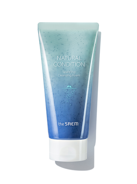 THE SAEM Natural Condition Sparkling Cleansing Foam 150ml Available on Seoulbazaar, your online store for trendy korean products.