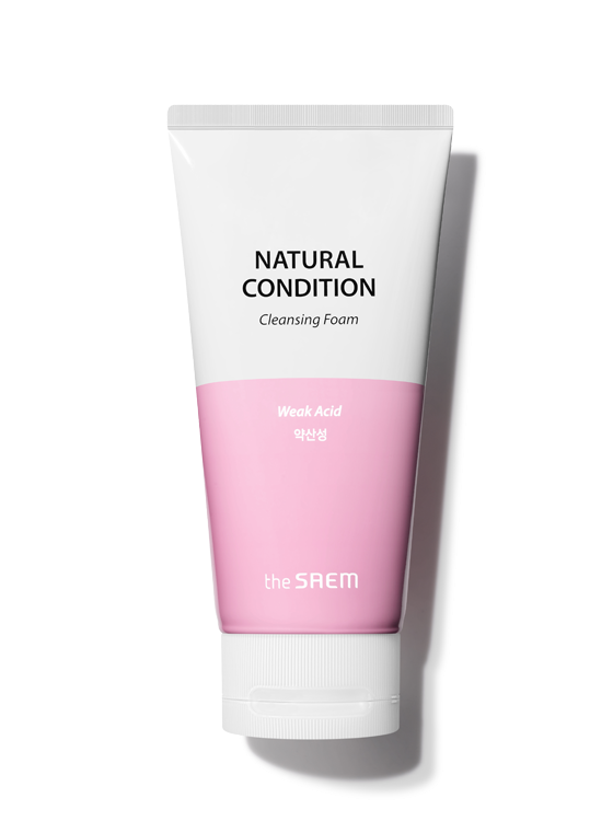 THE SAEM Natural Condition Cleansing Foam 150ml Available on Seoulbazaar, your online store for trendy korean products.