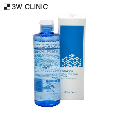 3W CLINIC Natural Time Sleep Toner 300ml Available on Seoulbazaar, your online store for trendy korean products.