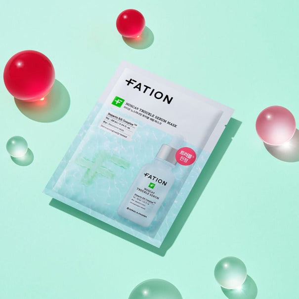 FATION Nosca9 Trouble Serum Mask Available on Seoulbazaar, your online store for trendy korean products.