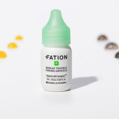 FATION Nosca9 Trouble Toning Ampoule 15ml Available on Seoulbazaar, your online store for trendy korean products.