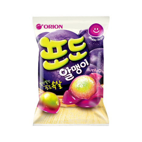 ORION Grape Flesh Jelly 67g Available on Seoulbazaar, your online store for trendy korean products.