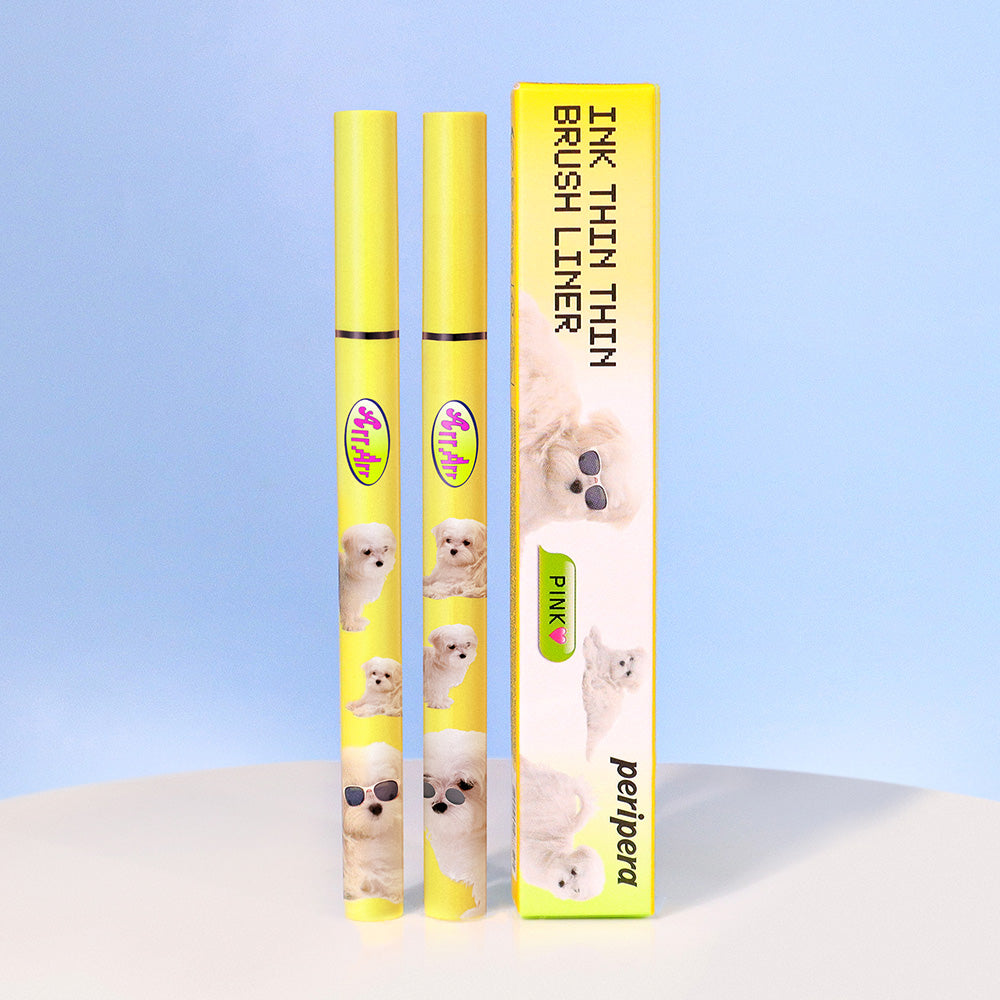 PERIPERA Ink Thin Thin Brush Liner #MalteseArchive (#005 to #006) Available on Seoulbazaar, your online store for trendy korean products.