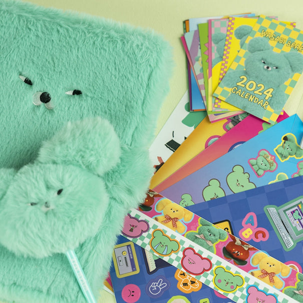 PINKFOOT Wasabi Bear Diary Available on Seoulbazaar, your online store for trendy korean products.