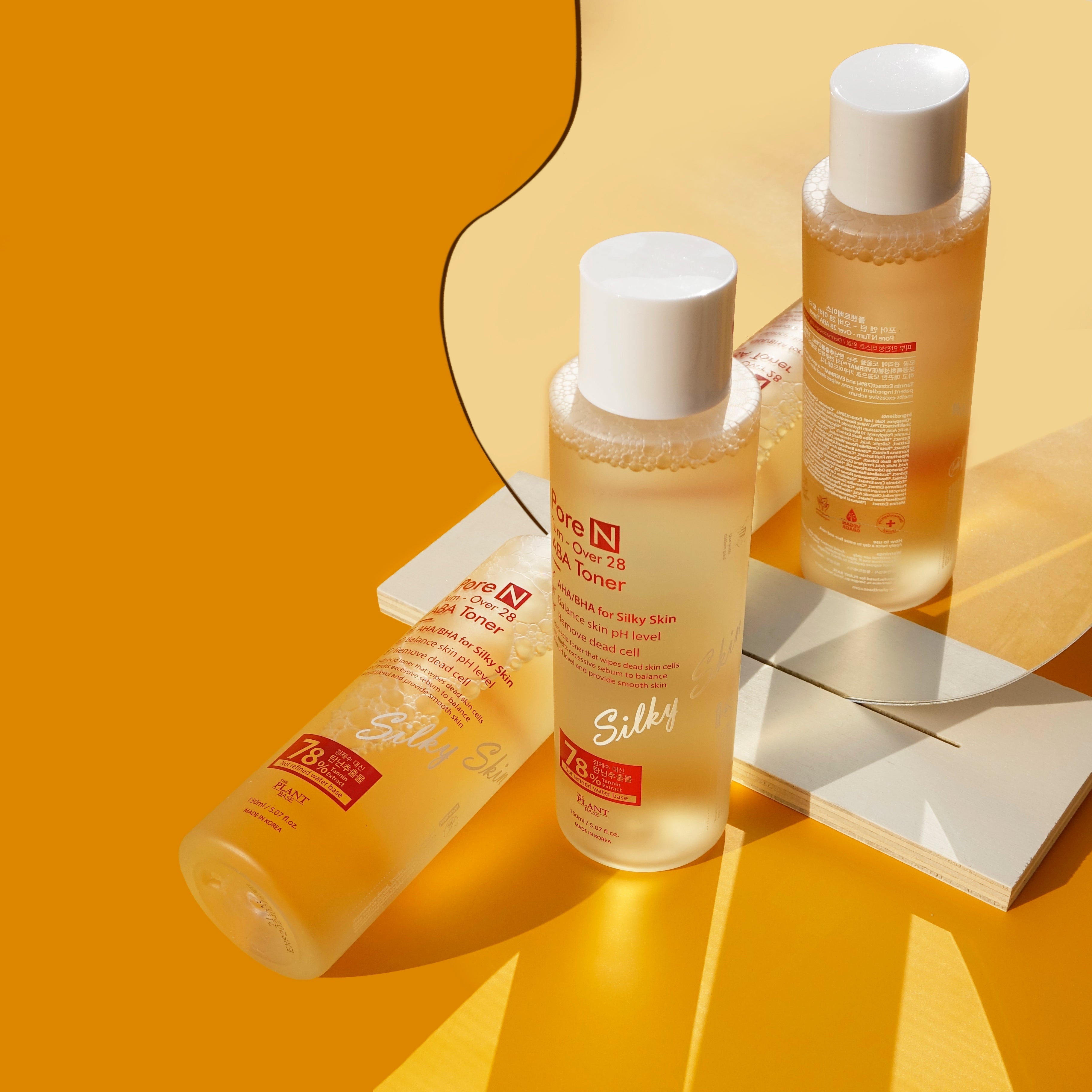 THE PLANT BASE Pore N ABA Toner 150ml Available on Seoulbazaar, your online store for trendy korean products.