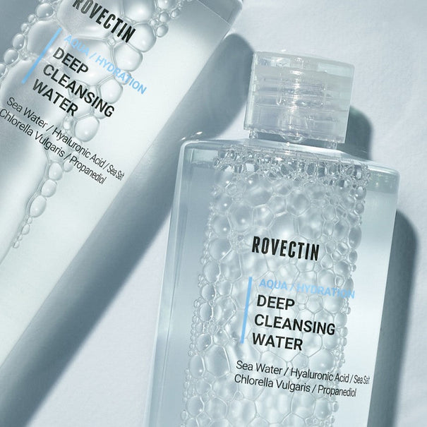 ROVECTIN Aqua Deep Cleansing Water 400ml Available on Seoulbazaar, your online store for trendy korean products.