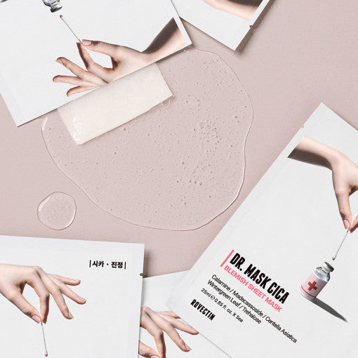 ROVECTIN Doctor Cica Blemish Mask Available on Seoulbazaar, your online store for trendy korean products.