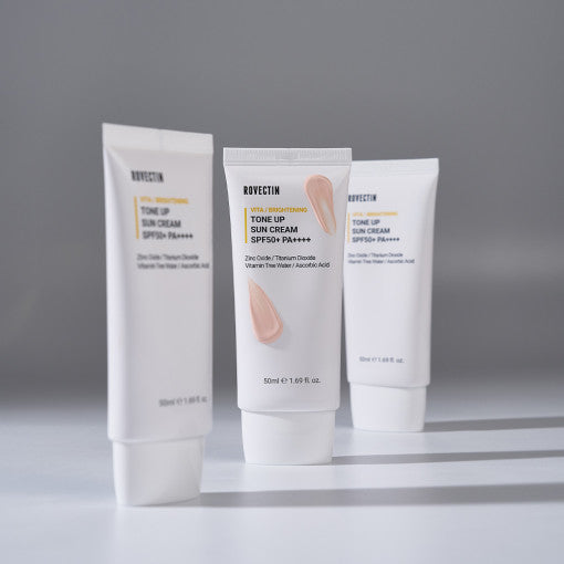 ROVECTIN Vita Tone-Up Sun Cream 50ml Available on Seoulbazaar, your online store for trendy korean products.