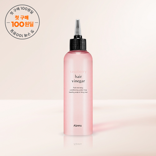 A'PIEU Raspberry Hair Vinegar 200ml Available on Seoulbazaar, your online store for trendy korean products.