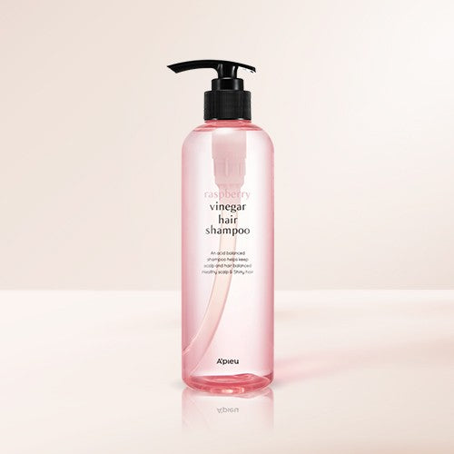 A'PIEU Raspberry Vinegar Hair Shampoo 500ml Available on Seoulbazaar, your online store for trendy korean products.