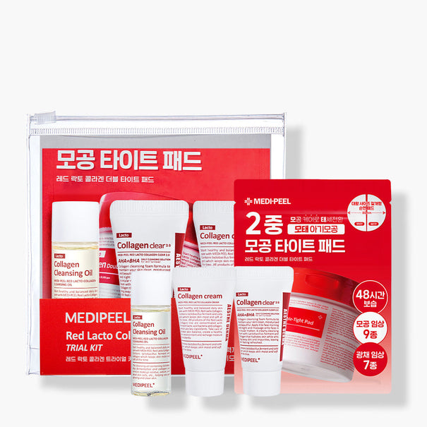 MEDIPEEL Red Lacto Collagen Trial Kit Available on Seoulbazaar, your online store for trendy korean products.