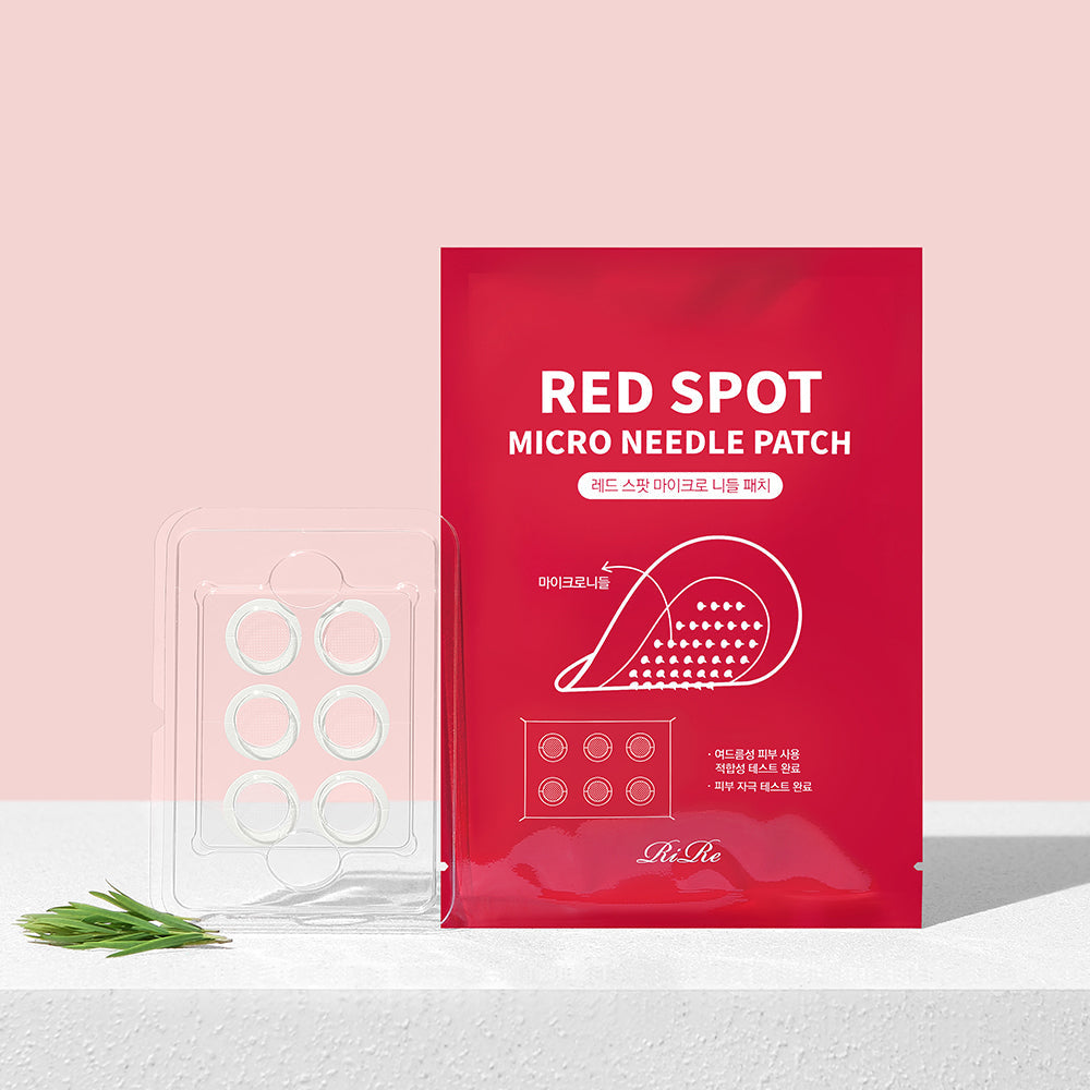 RIRE Red Spot Micro Needle Patch x12 Available on Seoulbazaar, your online store for trendy korean products.