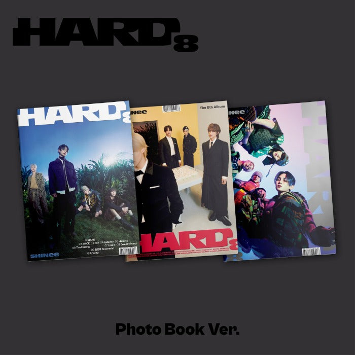 SHINEE The 8th Album - [HARD] (Photo Book Ver.)(Random) Available on Seoulbazaar, your online store for trendy korean products.