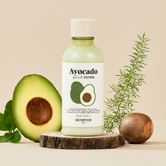 SKINFOOD Avocado Rich Toner 160ml Available on Seoulbazaar, your online store for trendy korean products.