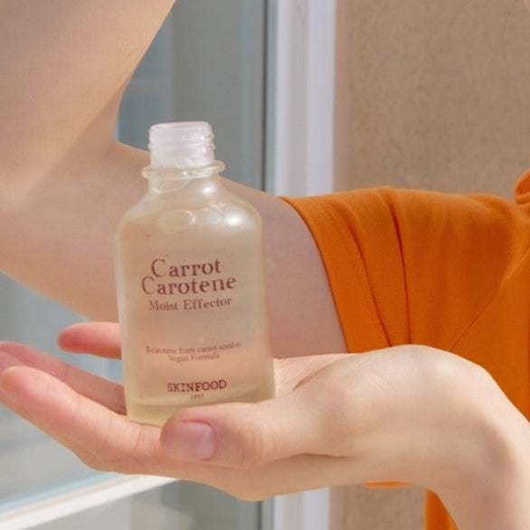 SKINFOOD Carrot Extract 75%, Carrot Carotene Moist Effector 52ml Available on Seoulbazaar, your online store for trendy korean products.