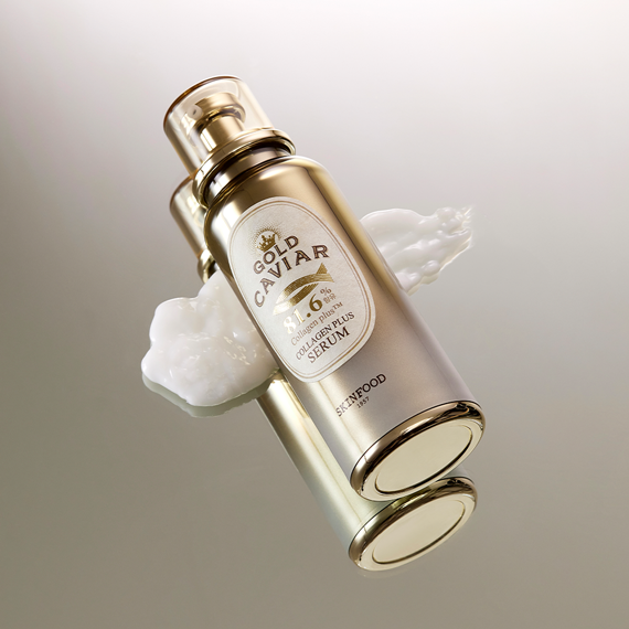 SKINFOOD Gold Caviar Collagen Plus Serum 40ml Available on Seoulbazaar, your online store for trendy korean products.
