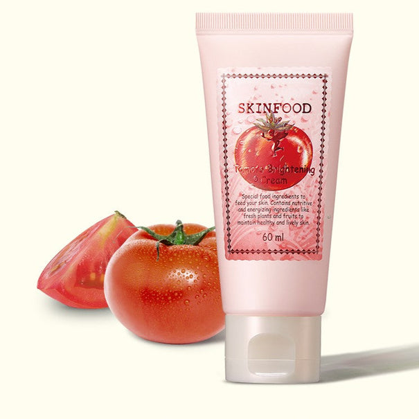 SKINFOOD Tomato Brightening Cream 60g Available on Seoulbazaar, your online store for trendy korean products.