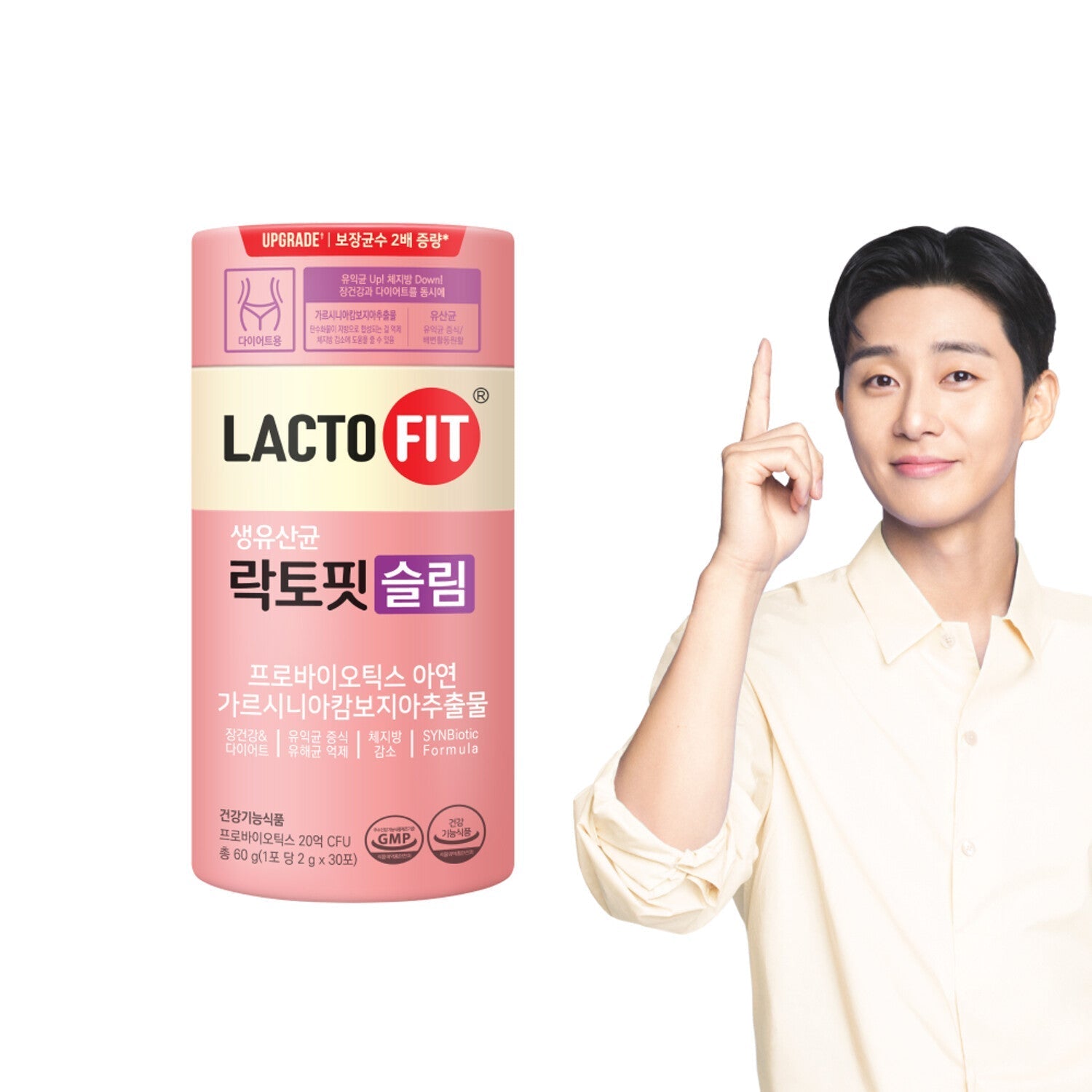 LACTO-FIT Probiotics Slim 30 Sticks Available on Seoulbazaar, your online store for trendy korean products.