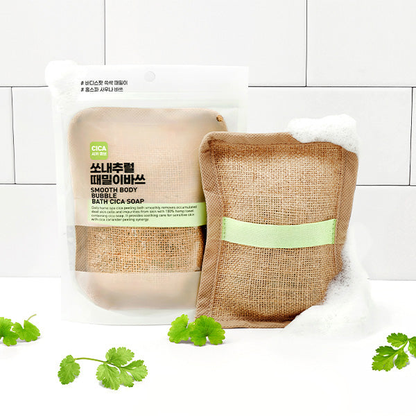 SO NATURAL Smooth Body Bubble Bath Cica Soap 160g Available on Seoulbazaar, your online store for trendy korean products.