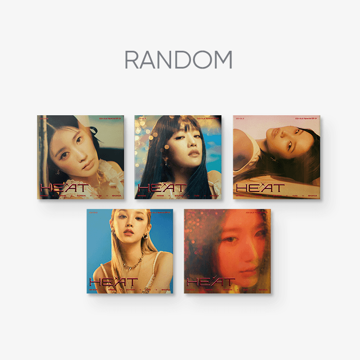 (G)I-DLE Special Album [HEAT] (DIGIPAK - Member Ver.) (Random) Available on Seoulbazaar, your online store for trendy korean products.