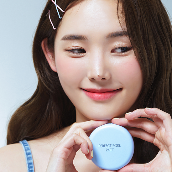 THE SAEM Saemmul Perfect Pore Pact 12g Available on Seoulbazaar, your online store for trendy korean products.