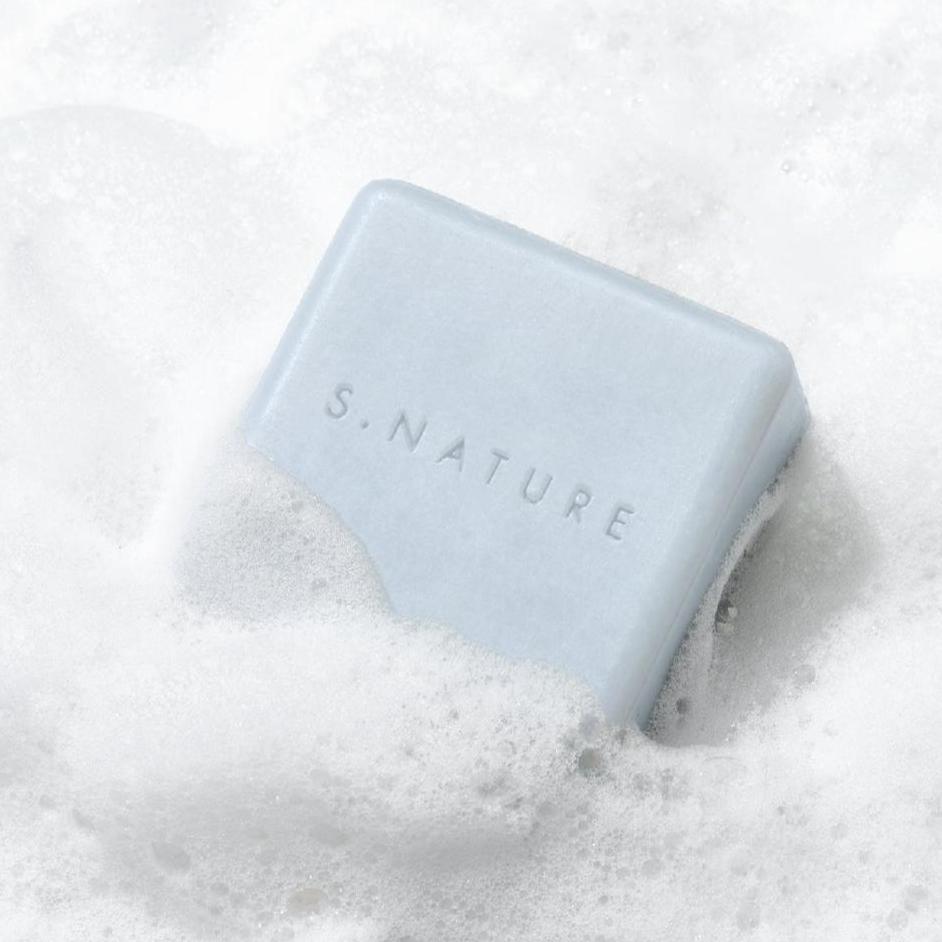 S.NATURE Seaweed Hair Shampoo Bar 100g Available on Seoulbazaar, your online store for trendy korean products.