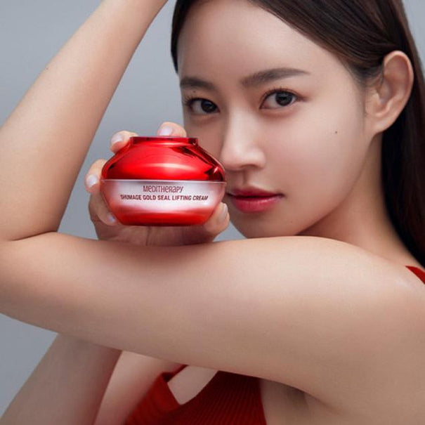 MEDITHERAPY Shumage Shot Gold Seal Lifting Cream 50ml Available on Seoulbazaar, your online store for trendy korean products.