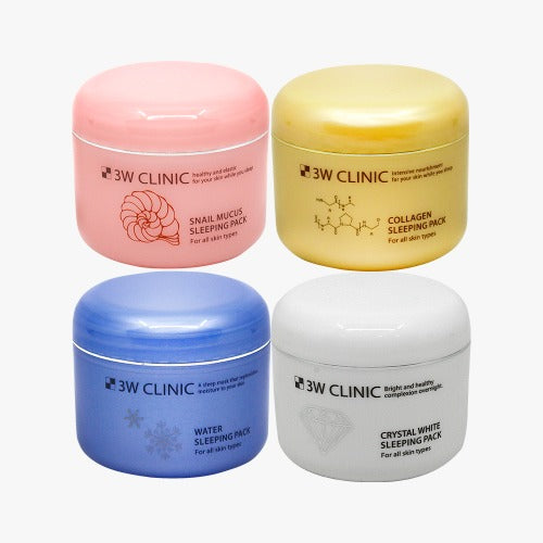 3W CLINIC Sleeping Pack 100ml Available on Seoulbazaar, your online store for trendy korean products.