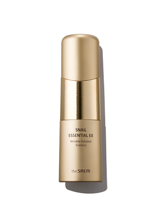 THE SAEM Snail Essential EX Wrinkle Solution Essence 50ml Available on Seoulbazaar, your online store for trendy korean products.