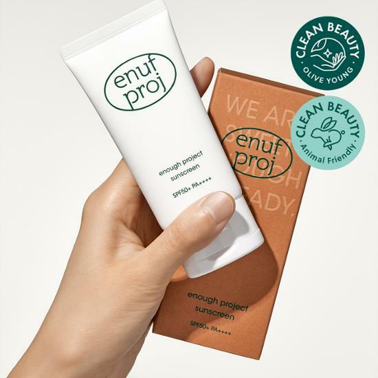 ENOUGH PROJECT Sun Cream Available on Seoulbazaar, your online store for trendy korean products.