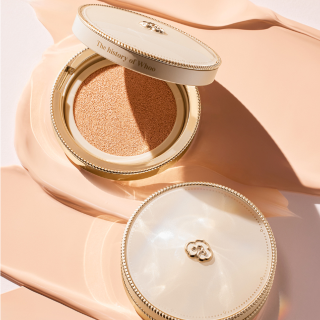 THE WHOO Gong Jin Hyang Mi Luxury Golden Cushion 13g disponible sur Ma petite Coree, ton Eshop 100% K-beauty en direct de Seoul