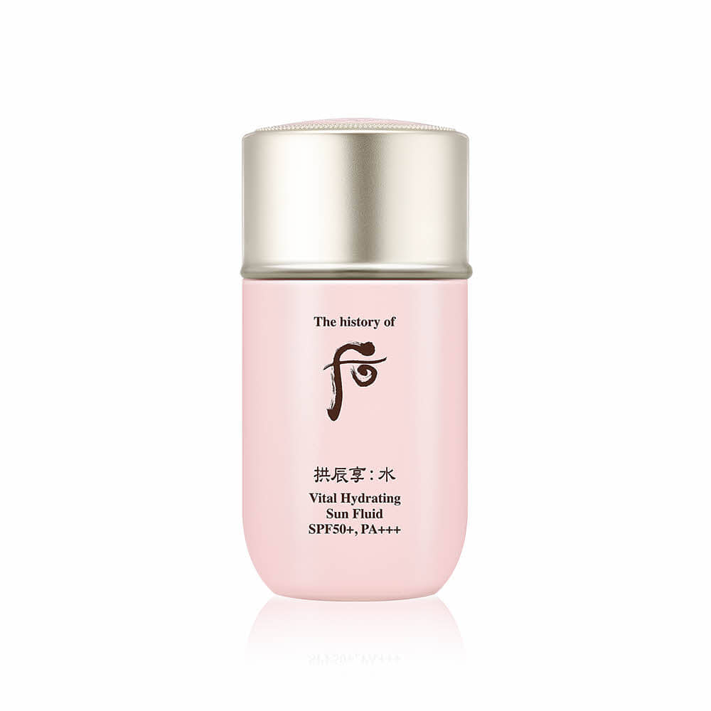 THE WHOO Gong Jin Hyang Soo Sooyeon Vital Hydrating Sun Fluid 60ml disponible sur Ma petite Coree, ton Eshop 100% K-beauty en direct de Seoul