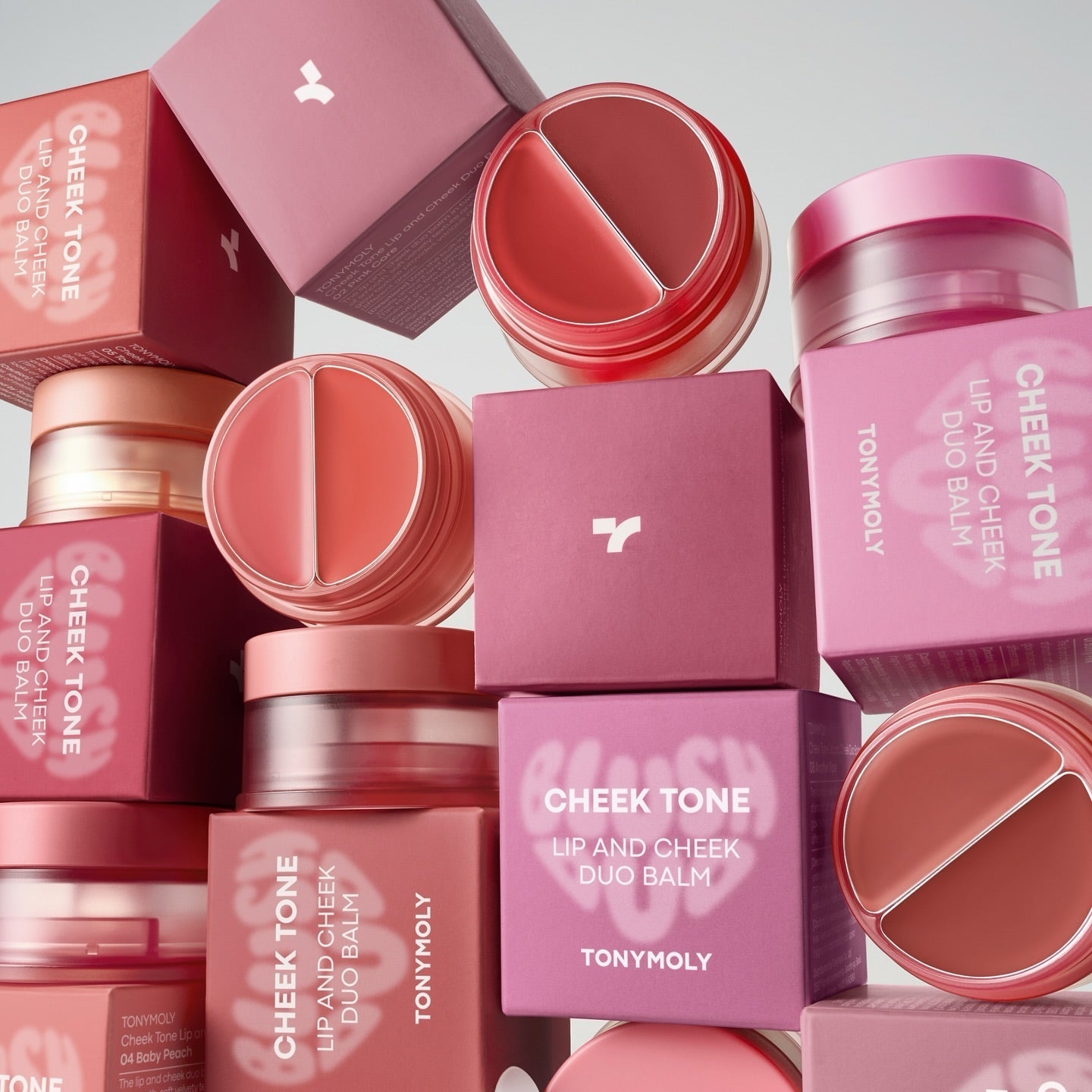 TONY MOLY Cheek Tone Lip & Cheek Duo Balm disponible sur Ma petite Coree, ton Eshop 100% K-beauty en direct de Seoul