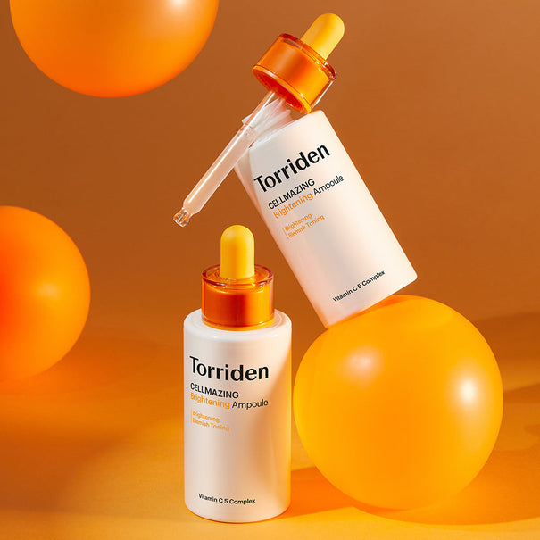 TORRIDEN Cellmazing Vitamin C5 Complex Brightening Ampoule 30ml Available on Seoulbazaar, your online store for trendy korean products.