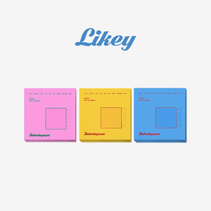 TWICE TWICETAGRAM 1st Album (Random Ver.) Available on Seoulbazaar, your online store for trendy korean products.
