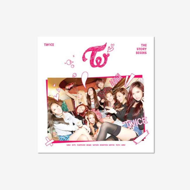 TWICE THE STORY BEGINS 1st Mini Album Available on Seoulbazaar, your online store for trendy korean products.