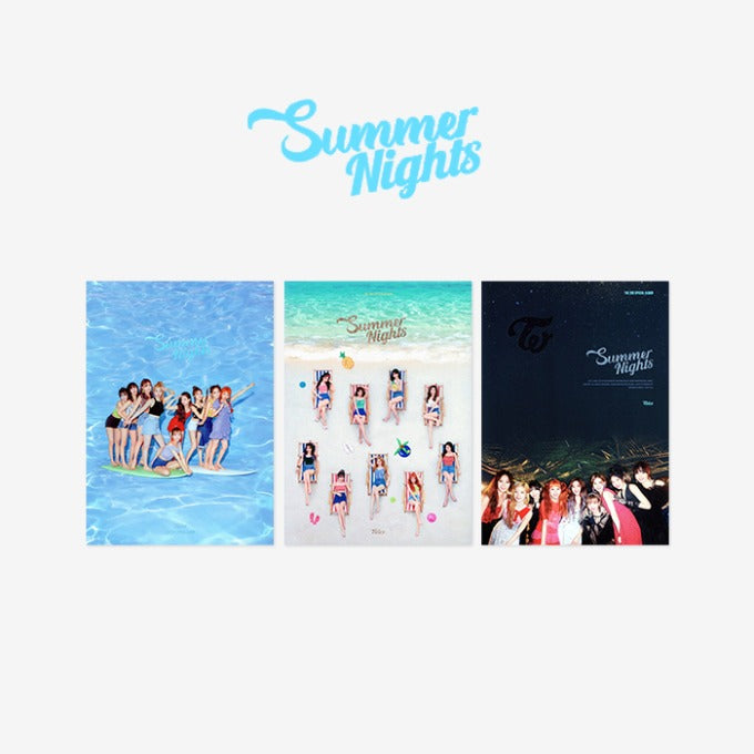 TWICE SUMMER NIGHTS 2nd Special Album (Random Ver.) Available on Seoulbazaar, your online store for trendy korean products.