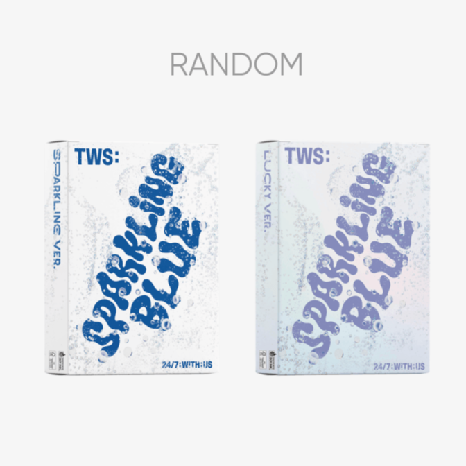 TWS 1st Mini Album Sparkling Blue (Random Ver.) Available on Seoulbazaar, your online store for trendy korean products.