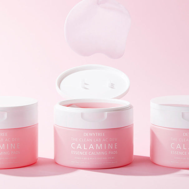 DEWYTREE The Clean Lab AC Dew Calamine Essence Calming Pads x60 Available on Seoulbazaar, your online store for trendy korean products.