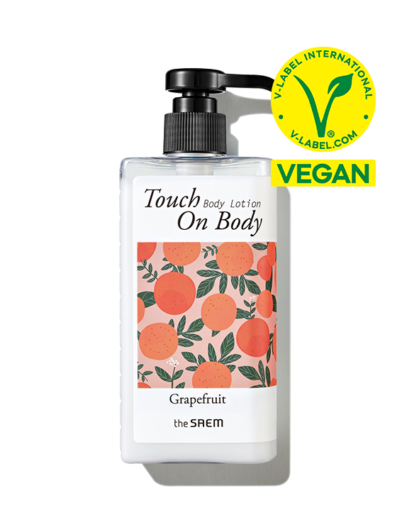 THE SAEM Touch On Body Body Lotion 300ml Available on Seoulbazaar, your online store for trendy korean products.