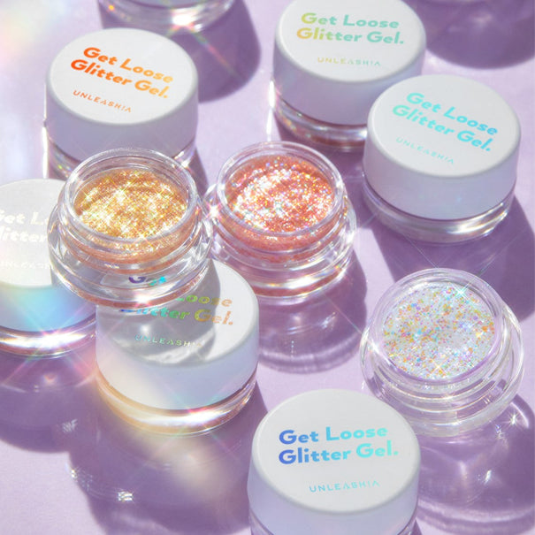 UNLEASHIA Get Loose Glitter Gel (#01 to #07) Available on Seoulbazaar, your online store for trendy korean products.