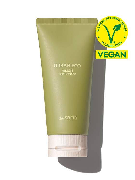 THE SAEM Urban Eco Harakeke Foam Cleanser 150g Available on Seoulbazaar, your online store for trendy korean products.