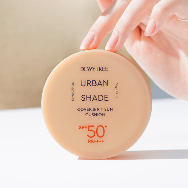 DEWYTREE Urban Shade Cover & Fit Sun Cushion 14g Available on Seoulbazaar, your online store for trendy korean products.