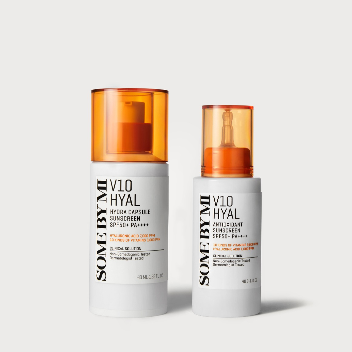 SOME BY MI V10 Hyal Correcting Set (Hydra capsule+ Antioxidant Sunscreen) Available on Seoulbazaar, your online store for trendy korean products.