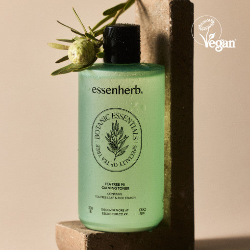 ESSENHERB Tea Tree 90 Calming Toner 320ml Available on Seoulbazaar, your online store for trendy korean products.