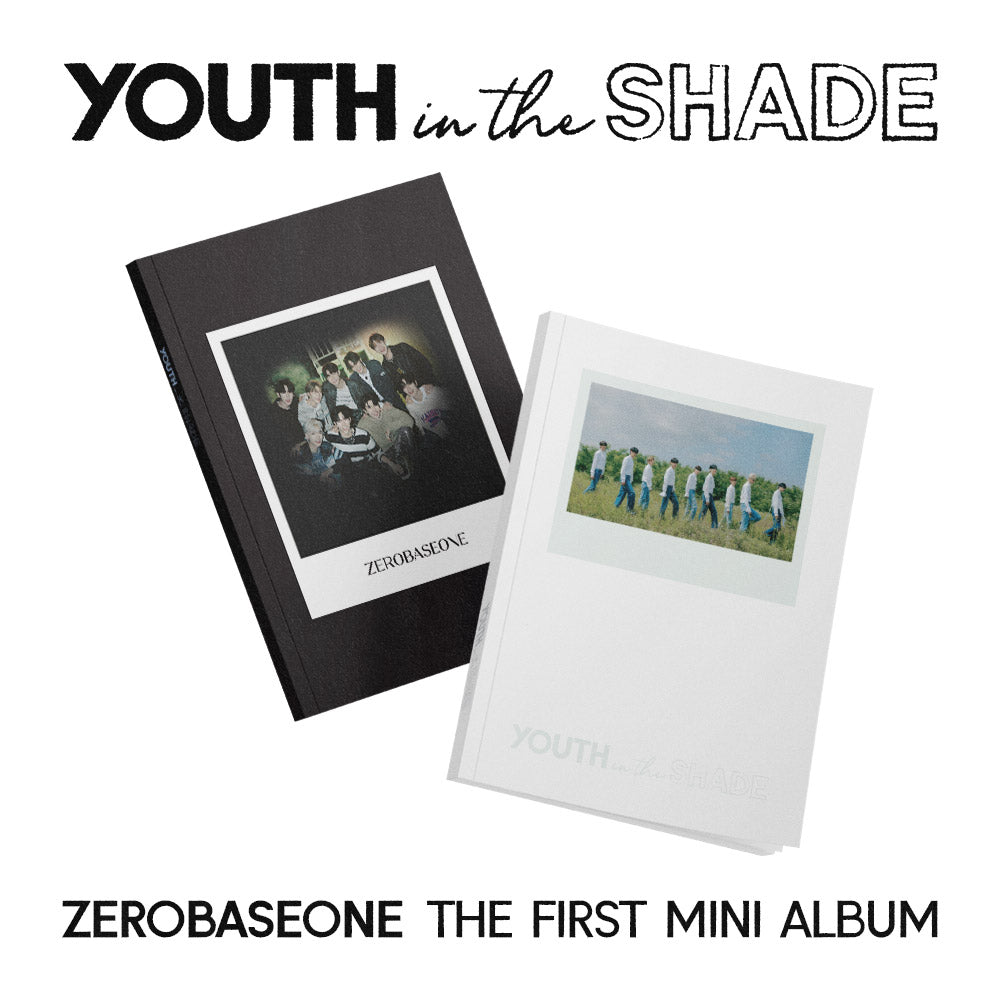 ZEROBASEONE - 1st mini Album - Youth in the Shade Available on Seoulbazaar, your online store for trendy korean products.
