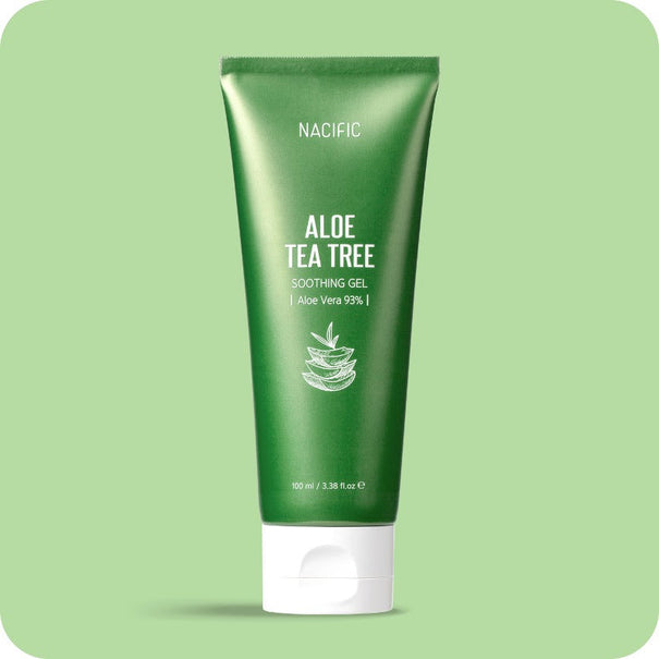 NACIFIC Aloe Tea Tree Soothing Gel 100ml Available on Seoulbazaar, your online store for trendy korean products.