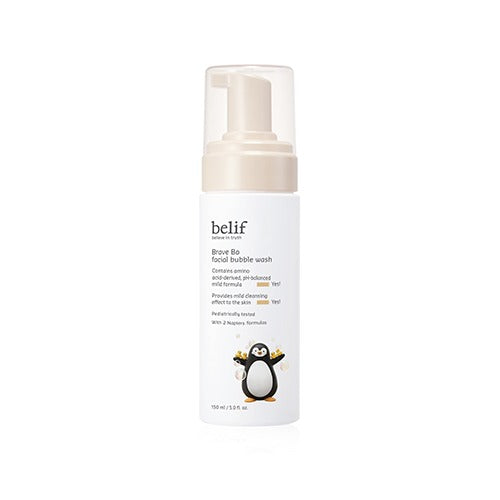 BELIEF BraveBo Facial Bubble Wash 150ml Available on Seoulbazaar, your online store for trendy korean products.